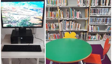 Nou mobiliari a la Biblioteca de Consell 