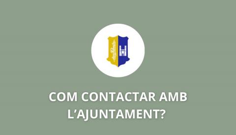 contactar amb l’Ajuntament